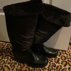 Henry Ferrera Fur Lining Water Resistant Boots